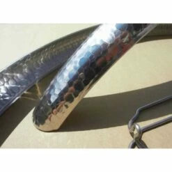 Custom Vélo Garde-Boue Aluminium 700 Martelé -Promos Custom Vélo Magasin garde boue 700 martele velo ancien porteur retro 28 pouces vintage 3