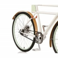 Custom Vélo Garde-Boue 26/28 Pouces Bambou 50mm -Promos Custom Vélo Magasin garde boue bambou naturel velo 26 ou 28 pouces ou roue de 650 ou 700 gardeboue retro bois moderne 2
