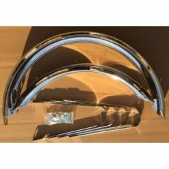 Custom Vélo Garde-Boue 26" Chrome Extra Large 100mm