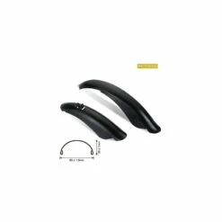 Custom Vélo Garde-Boue 26" Custom Court Noir