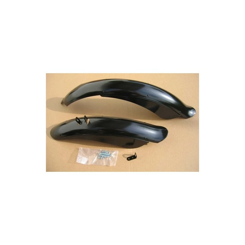 Custom Vélo Garde-Boue 26" Custom Court Noir 3 Custom Vélo Garde-Boue 26" Custom Court Noir – Image 3