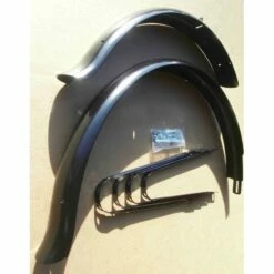 Custom Vélo Garde-Boue 26" Noir 67mm -Promos Custom Vélo Magasin garde boue velo 26 pouces noir 67mm chopper cruiser 2