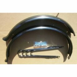 Custom Vélo Garde-Boue 26" Noir 67mm -Promos Custom Vélo Magasin garde boue velo 26 pouces noir 67mm chopper cruiser 3