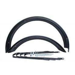 Promos Custom Vélo Magasin 17 Custom Vélo Garde-Boue 26" Noir Extra Large 100mm