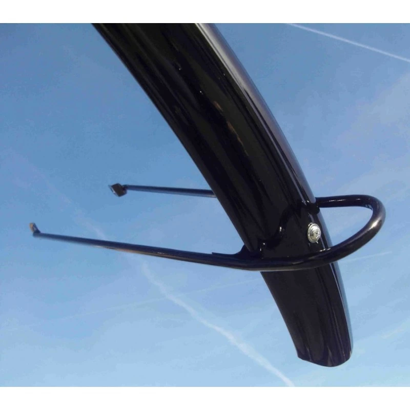 Custom Vélo Garde-Boue 28" Noir Luxury 6 Custom Vélo Garde-Boue 28" Noir Luxury – Image 6