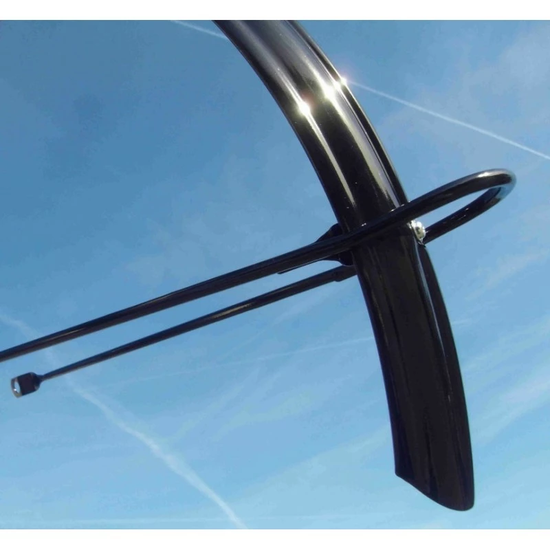 Custom Vélo Garde-Boue 28" Noir Luxury 7 Custom Vélo Garde-Boue 28" Noir Luxury – Image 7