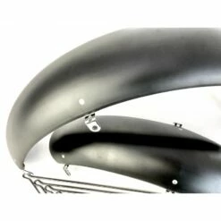 Custom Vélo Garde-Boue Fat Bike 20" Noir Mat 124mm -Promos Custom Vélo Magasin garde boue velo fat bike 20 noir pouces 124mm fatbike 4