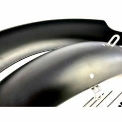 Custom Vélo Garde-Boue Fat Bike 20" Noir Mat 124mm -Promos Custom Vélo Magasin garde boue velo fat bike 20 noir pouces 124mm fatbike 5