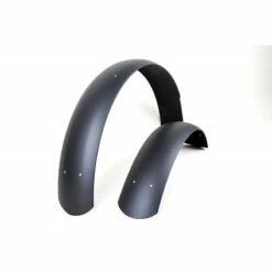 Custom Vélo Garde-Boue Fat Bike 26" Noir Mat Extra Large 123mm