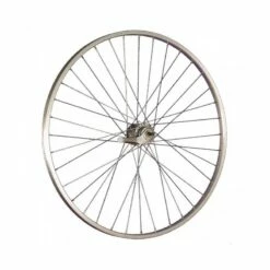 Custom Vélo Roue Arrière Aluminium 28" 36 Rayons Rétropédalage 3 Vitesses (622) 700c Argent