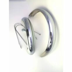 Custom Vélo Garde-Boue 24/26 Pouces Chrome 100mm 8 Custom Vélo Garde-Boue 24/26 Pouces Chrome 100mm -Promos Custom Vélo Magasin kit complet garde boue velo 24 ou 26 pouces 100mm chrome chopper cruiser 2