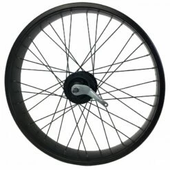 Custom Vélo Roue Arrière 24" 82mm Alu Noir Mat 8 Vitesses -Promos Custom Vélo Magasin roue arriere 24 82mm alu noir mat 8 vitesses interne jante large pour velo 2