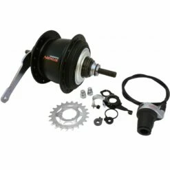 Custom Vélo Roue Arrière 24" 82mm Alu Noir Mat 8 Vitesses -Promos Custom Vélo Magasin roue arriere 24 82mm alu noir mat 8 vitesses interne jante large pour velo 4