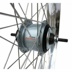Custom Vélo Roue Arrière 26" 82mm Alu Poli Chrome 8 Vitesses -Promos Custom Vélo Magasin roue arriere 26 82mm alu poli chrome 8 vitesses jante large pour velo 2