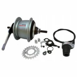 Custom Vélo Roue Arrière 26" 82mm Alu Poli Chrome 8 Vitesses -Promos Custom Vélo Magasin roue arriere 26 82mm alu poli chrome 8 vitesses jante large pour velo 3