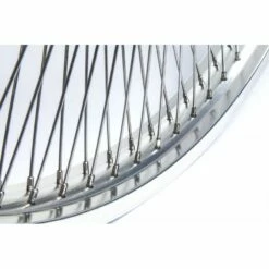 Custom Vélo Roue Arrière Chrome 26" 140 Rayons 50mm -Promos Custom Vélo Magasin roue arriere velo chopper chrome 26 140 rayons retropedalage 50mm 4