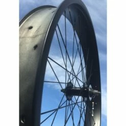 Custom Vélo Roue Avant 24" 82mm Alu Noir Mat Disque -Promos Custom Vélo Magasin roue avant 24 82mm alu noir mat disque large velo 4