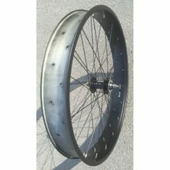 Custom Vélo Roue Avant 26" 82mm Alu Noir Mat Disque -Promos Custom Vélo Magasin roue avant 26 82mm alu noir mat disque large velo 2