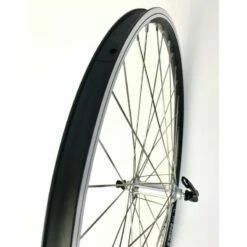 Custom Vélo Roue Avant Aluminium 26" Double Paroi Noir Mat -Promos Custom Vélo Magasin roue avant velo aluminium 26 double paroi noir mat 2