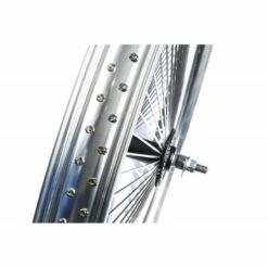 Custom Vélo Roue Avant Chrome 26" 140 Rayons 50mm -Promos Custom Vélo Magasin roue avant velo chopper chrome 26 140 rayons retropedalage 50mm 1