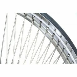 Custom Vélo Roue Avant Chrome 26" 140 Rayons 50mm -Promos Custom Vélo Magasin roue avant velo chopper chrome 26 140 rayons retropedalage 50mm 2