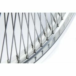 Custom Vélo Roue Avant Chrome 26" 140 Rayons 50mm -Promos Custom Vélo Magasin roue avant velo chopper chrome 26 140 rayons retropedalage 50mm 4