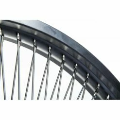 Custom Vélo Roue Avant Noir 26" 140 Rayons 50mm -Promos Custom Vélo Magasin roue avant velo chopper noir 26 140 rayons retropedalage 50mm 2